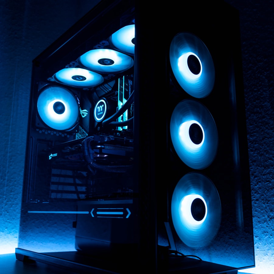 Meja rakit PC custom